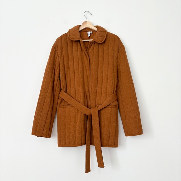 & other stories quilted textured jacket - Picture 4 of 9